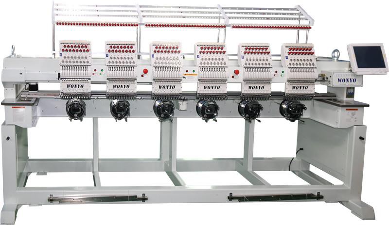 6 head embroidery machine