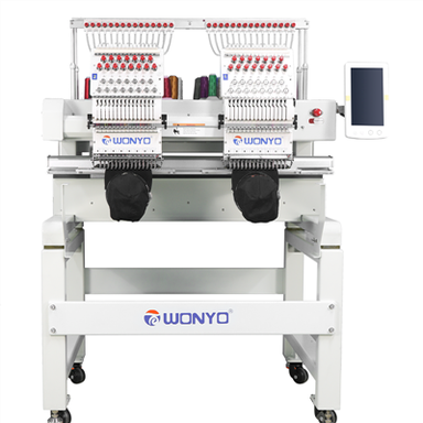 2 galvas 15 vītnes izšūšanas mašīna