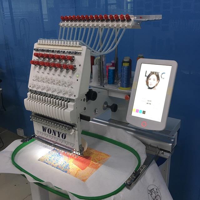 single head 15 needles 2